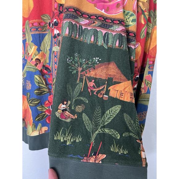 Farm Rio Bosque Pullover Size Medium - Picture 2 of 5